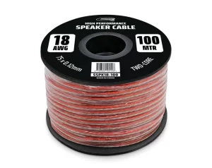 Weconic 100m Twin Speaker Cable 18AWG